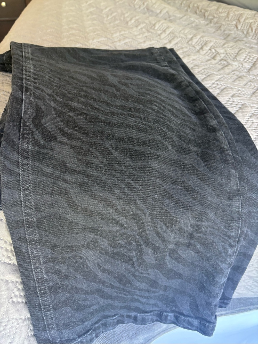 GAP High Rise Stride Animal-Print Jeans